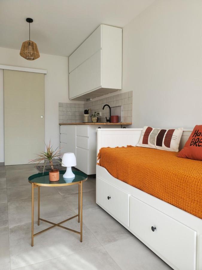 Charmant Studio Moderne Avec Exterieur "Dormir En Provence" Fontvieille Luaran gambar